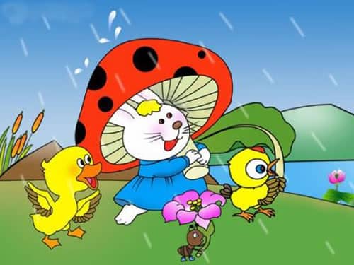 下大雨